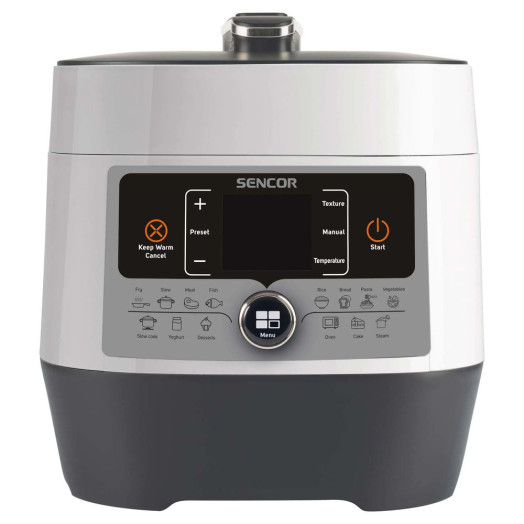 Мультиварка Sencor SPR 3600WH 1000W 5.5л Піддон для варіння на пару