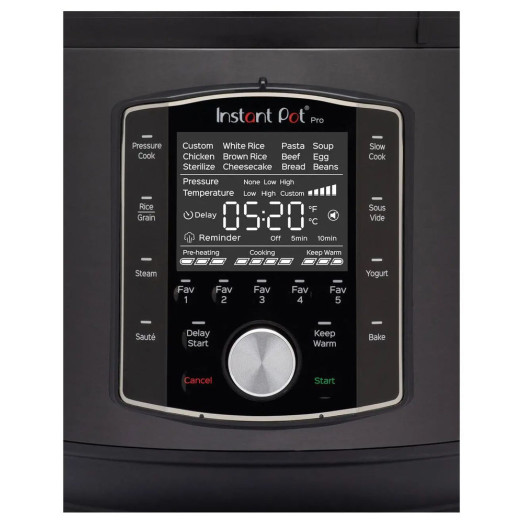 Мультиварка Instant Pot Pro 7,6 л 1400 Вт 7,6 л Підставка для варіння на пару