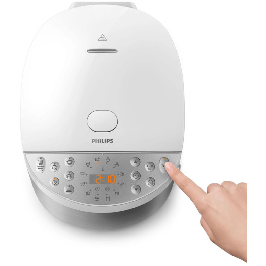 Універсальна плита Philips HD4713/40 2000 Вт 5 л Мультиварка Піддон для приготування на пару