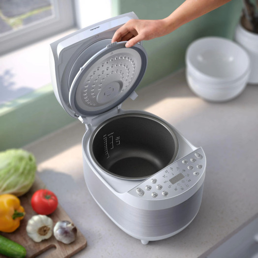 Універсальна плита Philips HD4713/40 2000 Вт 5 л Мультиварка Піддон для приготування на пару