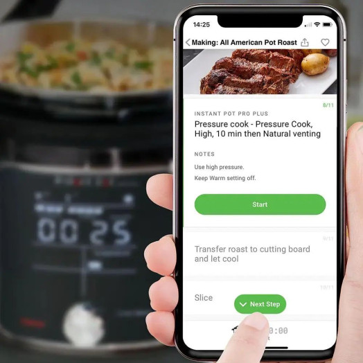 Мультиварка Instant Pot 6QT Pro Plus 1200W 5.6l Підставка для варіння на пару