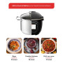 Мультиварка Tefal Cook4me Touch Wi-Fi CY9128 + кришка для зберігання XA612020, 1600 Вт, 6 л, кошик для приготування на пару