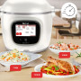 Мультиварка Tefal Cook4me Touch Pro CY9431 + кришка для зберігання XA612020 1600 Вт 6 л Кошик для приготування на пару
