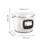 Мультиварка Tefal Cook4me Touch Pro CY9431 + кришка для зберігання XA612020 1600 Вт 6 л Кошик для приготування на пару