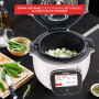 Мультиварка Tefal Cook4me Touch Pro CY9431 + кришка для зберігання XA612020 1600 Вт 6 л Кошик для приготування на пару