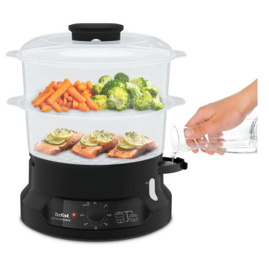 Міні-компактна пароварка Tefal VC1398 6л