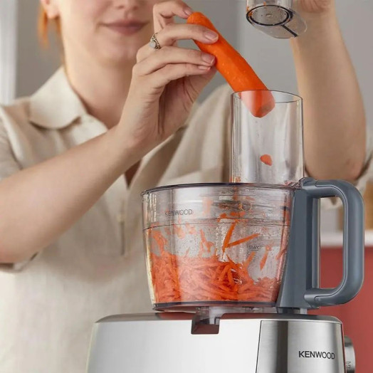 Кухонний комбайн Kenwood KHC29A.O0SI 1000 Вт, соковижималка для цитрусових, подрібнювач, блендер, глечик