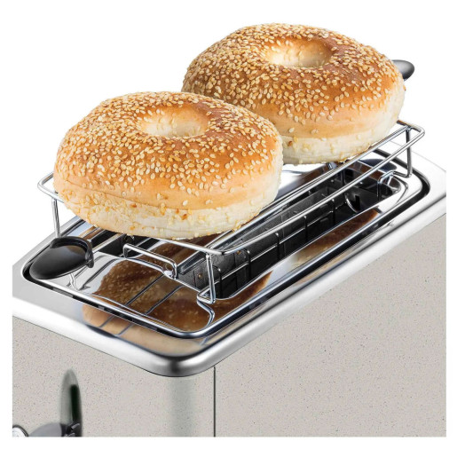 Russell Hobbs Luna Stone Toaster Bun Rack Defrost