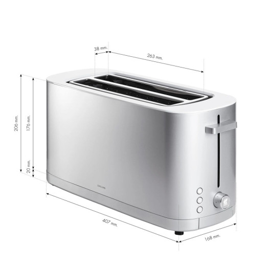 Розморожування тостера Zwilling Enfinigy 53009-001-0 1800 Вт