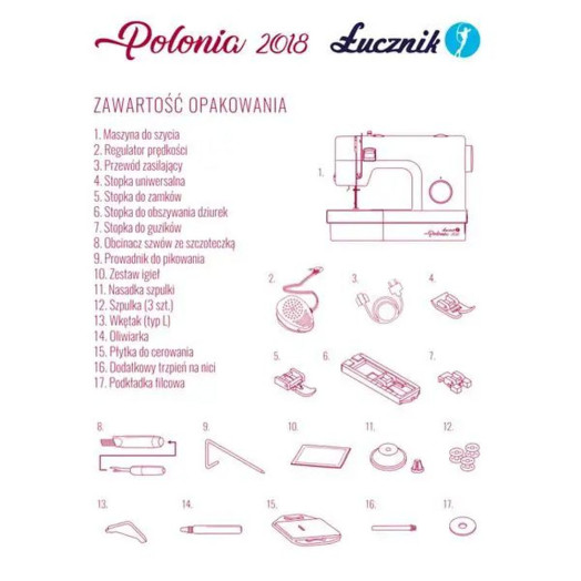 Вишивальниця Łucznik Polonia 2018