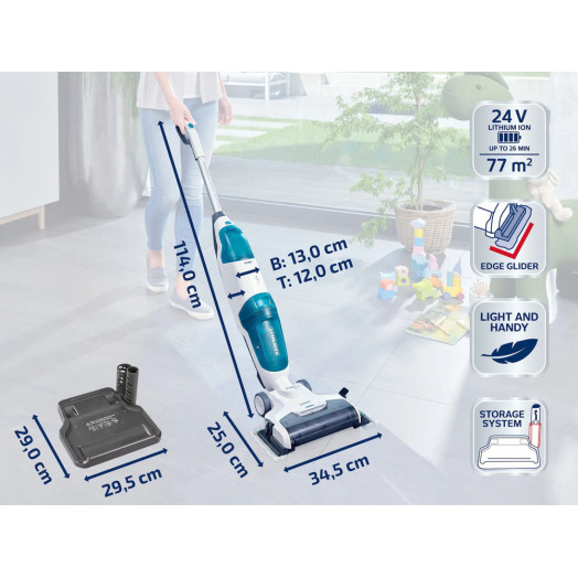 Пилосос Leifheit Regulus Aqua PowerVac Pro 26 хв Функція прання