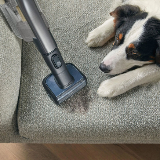 Пилосос Philips AquaTrio XW9383/01 з опцією активного прання 45 хв Функція прання Змінний акумулятор Міні-електрична щітка