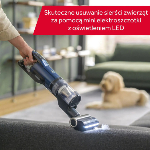 Пилосос Hoover HFX Pet HFX20P 011, міні-електрична щітка зі змінною батареєю, 60 хвилин