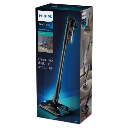 Philips 8000 Aqua XC8055/01 Пилосос 80 хв Функція прання Змінний акумулятор Міні-електрична щітка