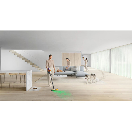 Пилосос Dyson V15 Detect Absolute Vacuum Cleaner, версія 2023, змінна батарея на 60 хвилин