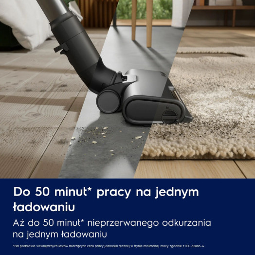 Electrolux Animal 600 Pet EP61AB21UG Пилосос 50 хв Змінна батарея Міні-електрична щітка