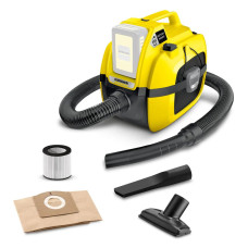 Компактний акумуляторний пилосос Karcher WD 1