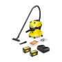 Пилосос Karcher WD 4-18 з двома акумуляторами 1.628-601.0 380 Вт