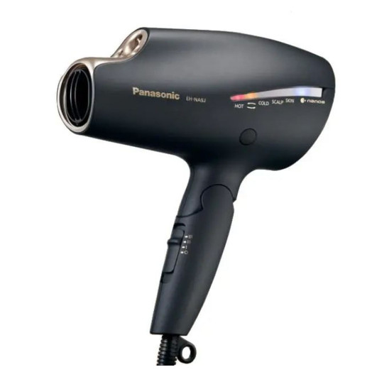 Panasonic EH-NA9J-K825 Фен Іонізаційний дифузор Холодне повітря 1800 Вт 3 швидкості обдування 2 рівні температури