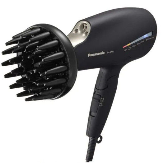 Panasonic EH-NA9J-K825 Фен Іонізаційний дифузор Холодне повітря 1800 Вт 3 швидкості обдування 2 рівні температури