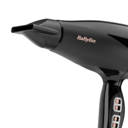 BaByliss Air Power Pro 2300 6716DE Фен Іонізаційний дифузор Холодне повітря 2 швидкості обдування 3 рівні температури