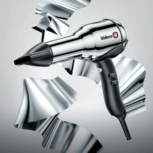 Valera Swiss Steel Master SM 588.05 RC CR Фен Іонізація Холодне повітря 2100 Вт 3 швидкості обдування 3 рівні температури