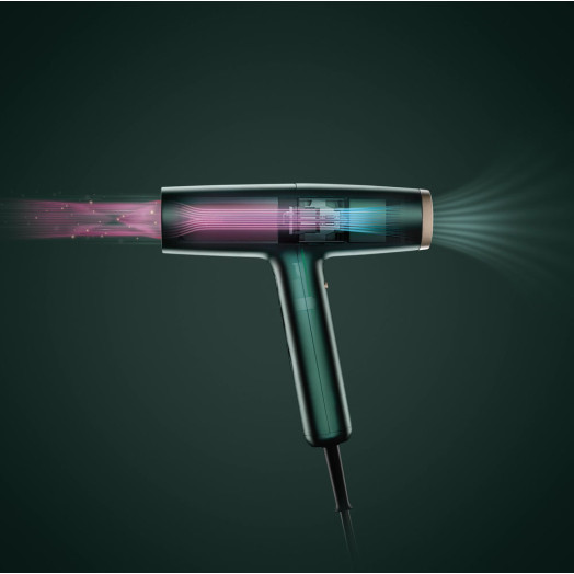 BaByliss Air Power Pro D6555DE Фен-дифузор Холодне повітря 1700 Вт 3 швидкості обдування 4 рівні температури