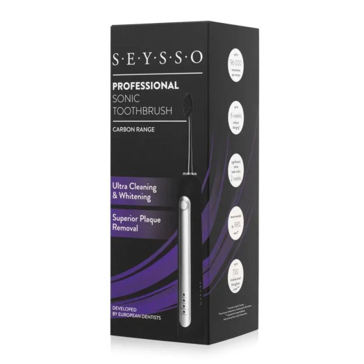 Професійна звукова зубна щітка SEYSSO Carbon