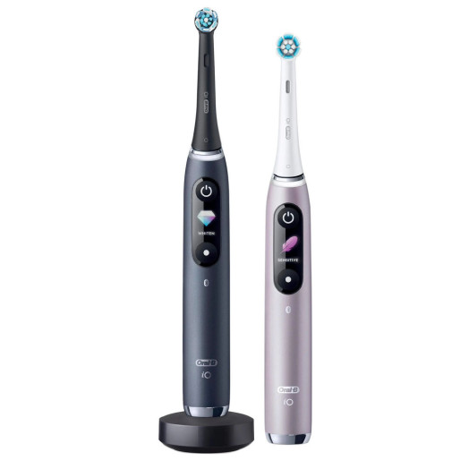 Набір магнітних зубних щіток Oral-B iO Series 9 Duo Black&Rose