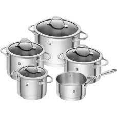 Набір каструль Zwilling Essence Induction з нержавіючої сталі з 9 предметів