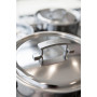 Demeyere Industry 5 40850-667-0 Індукційна каструля з нержавіючої сталі 2,2 л