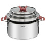 Набір каструль Tefal Optispace G720S674 з індукційної нержавіючої сталі з 6 предметів