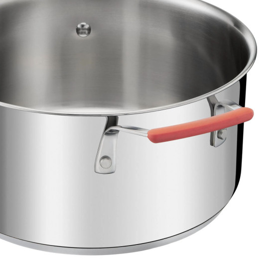 Набір каструль Tefal Optispace G720S674 з індукційної нержавіючої сталі з 6 предметів