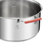 Набір каструль Tefal Optispace G720S674 з індукційної нержавіючої сталі з 6 предметів