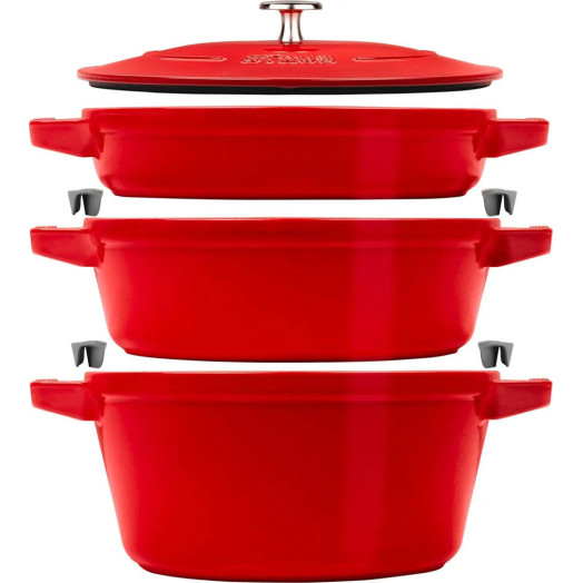 Staub 40508-387-0 Набір індукційного чавунного посуду 4 предмети
