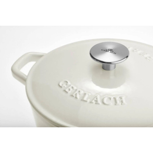 Чавунна індукційна жаровня Gerlach Natur 5,5 л