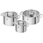 Zwilling Vitality 66460-006-0 Індукційний набір посуду з 6 предметів з нержавіючої сталі