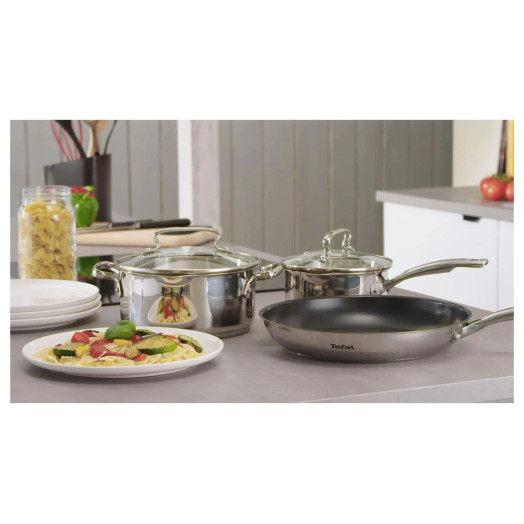 Набір індукційних титанових сковород Tefal Duetto+ G732S334 20 см, 24 см, 28 см