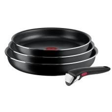 Набір сковорідок Tefal Ingenio Extra L1549153 Titanium 22см, 24см, 26см