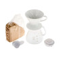 Набір Hario V60 & Pot White + сервер + фільтри