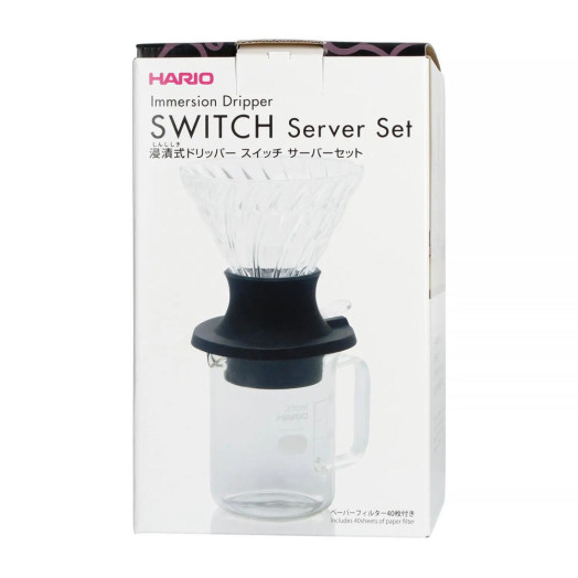 Hario Immersion Switch V60-02 Комплект + сервер + фільтри