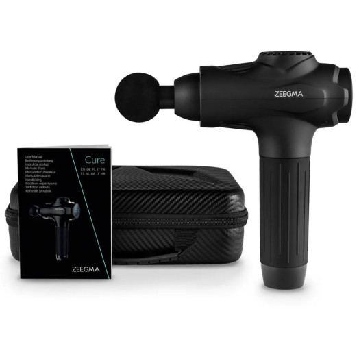 Ручний масажер Zeegma Cure Black