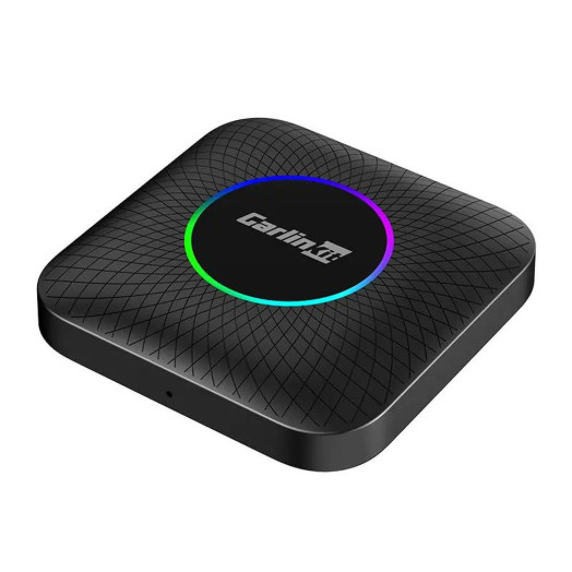 Бездротовий адаптер Carlinkit BOX PLUS LED, 4G/64G, Apple Carplay/Android Auto