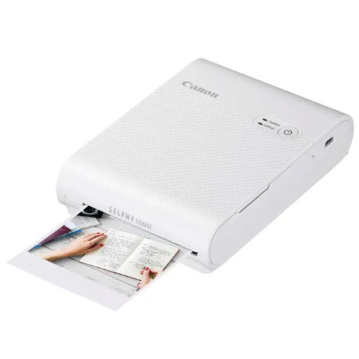 Принтер Canon Selphy Square QX10 білий + папір XS-20L 20шт