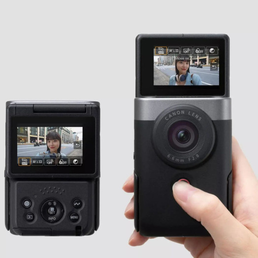 Набір Canon PowerShot V10 для відеоблогерів, сріблястий