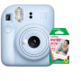Фотоапарат Fujifilm Instax Mini 12 Blue + 10 шт. картриджів