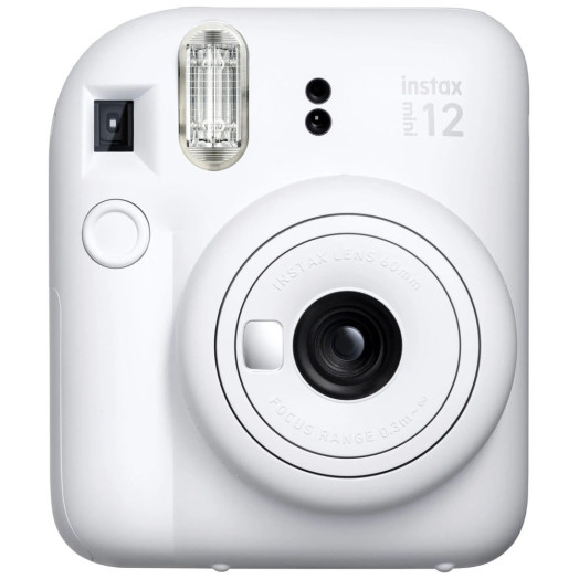 Фотоапарат Fujifilm Instax Mini 12 White + 10 шт. картриджів