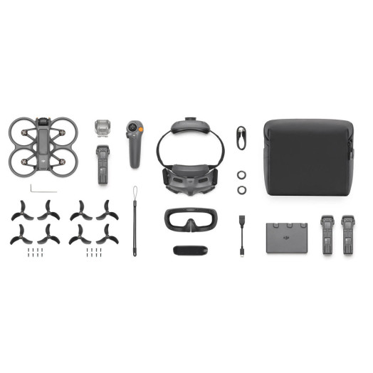 Комбінований дрон DJI Avata 2 Fly More + 3 батареї