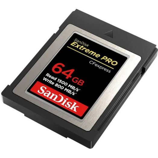 Карта пам'яті SanDisk Extreme Pro Type B CFexpress 64 ГБ (1500/800)