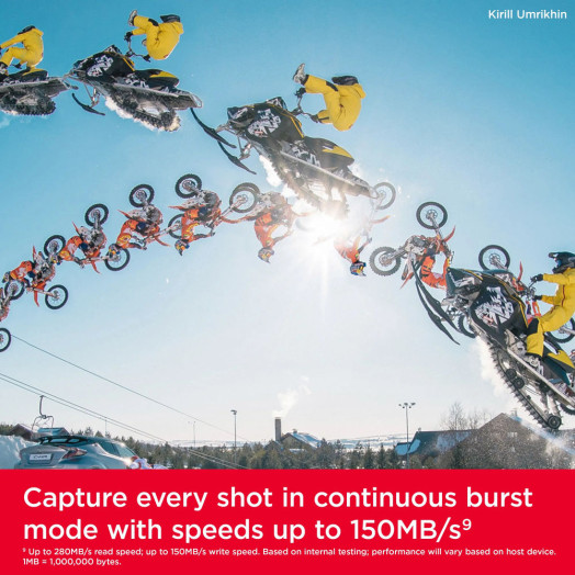 Карта пам'яті SanDisk SDXC 256 ГБ Extreme Pro 200/140 МБ/с